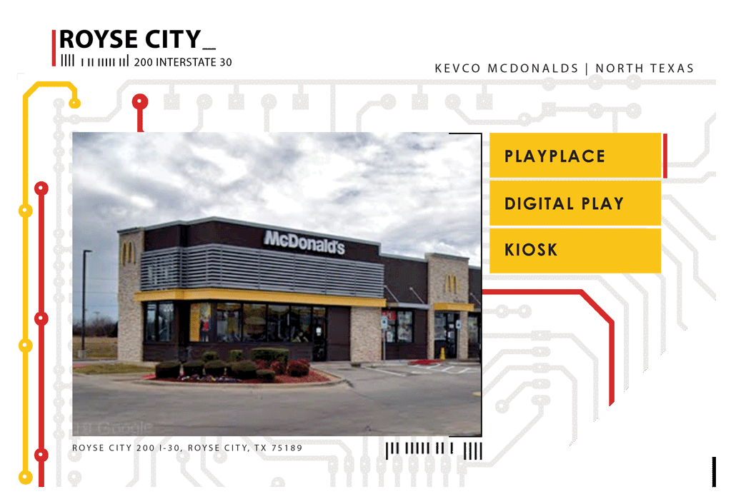 Kevco McDonald's Royse City North Texas